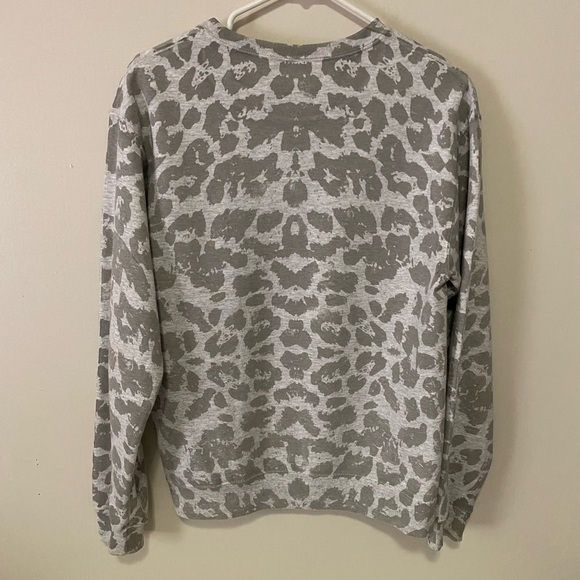 AMERICAN HIGHWAY World Tour 1974-Women’s Leopard Sweat Shirt Size S - Picture 2 of 3